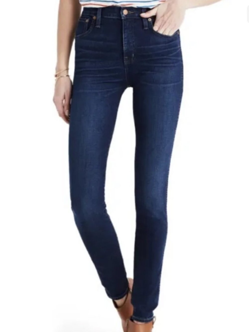 MADEWELL‎ Women's NEW 10” High-Rise Skinny Jean #M2230 | Size 25
